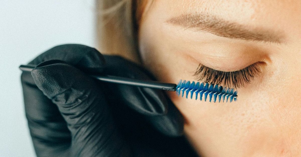 Someone combing a womans eyelashes Kickstart Your Beauty Career Ft Img.jpg
