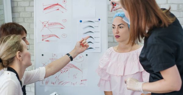 eyebrow sculpting training, permanent makeup
