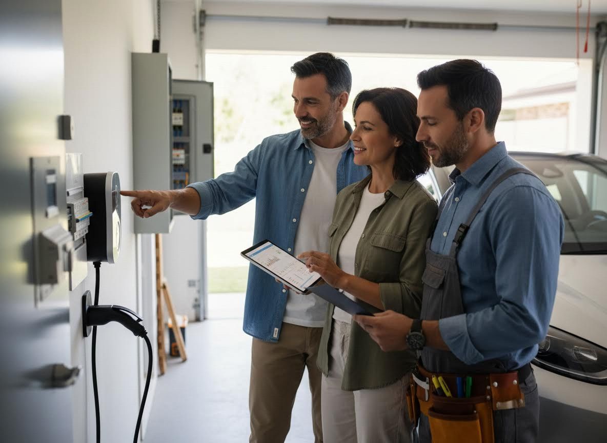 Home EV Charger Installation and Review