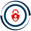 icon of lock with face on it