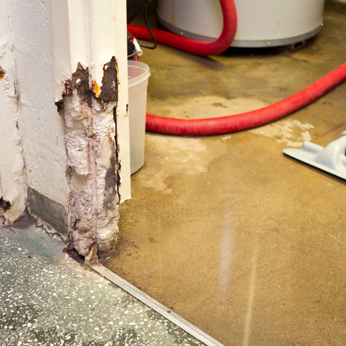 flooded floor damage