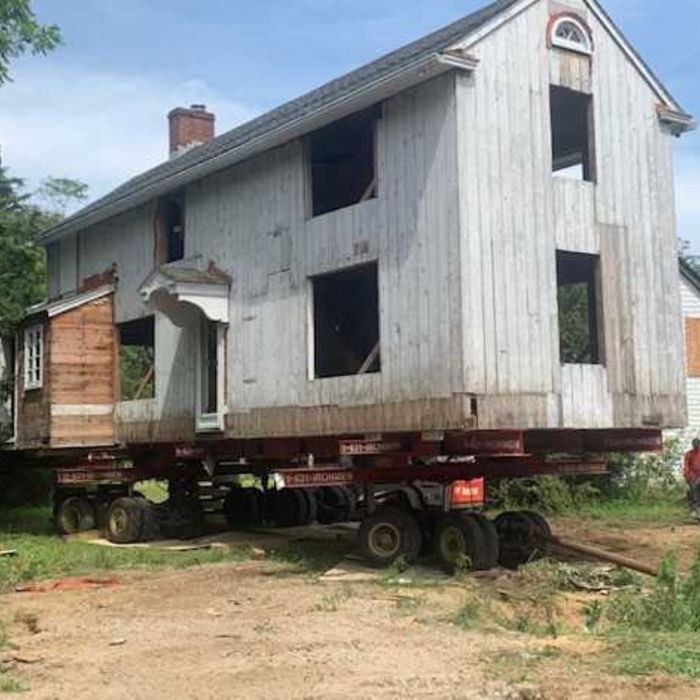 moving historic house