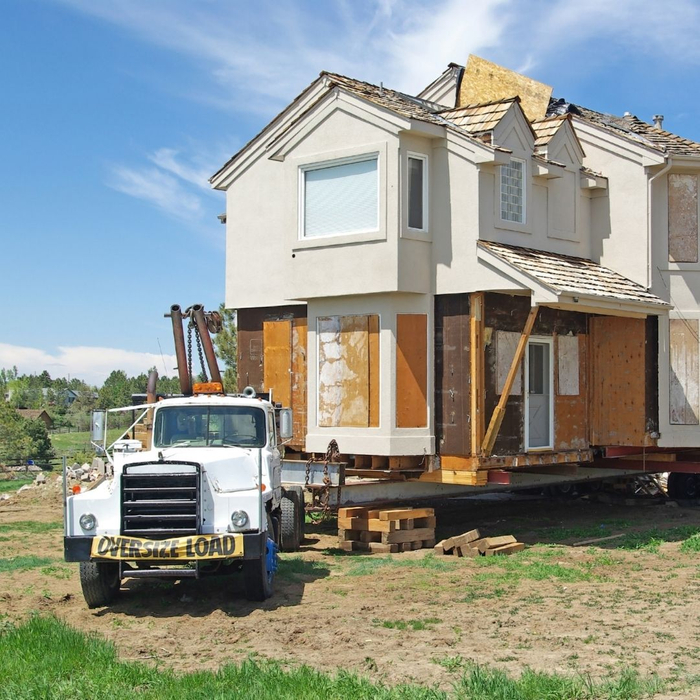 house being relocated