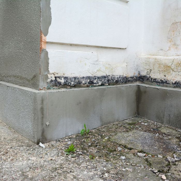 ground around foundation