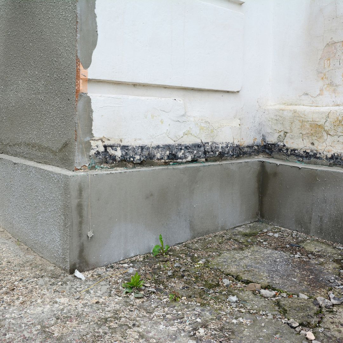 ground around foundation