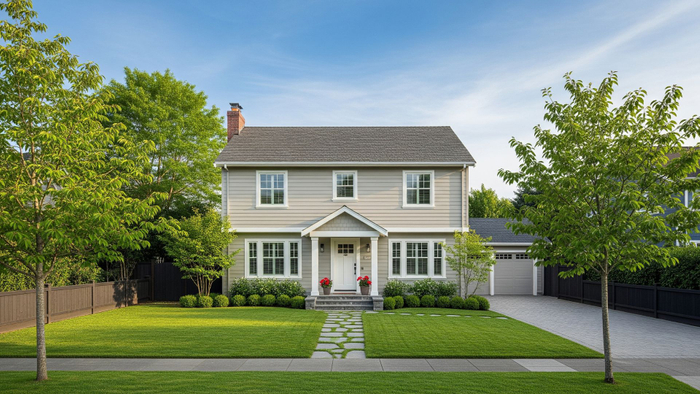 house with basement and foundation