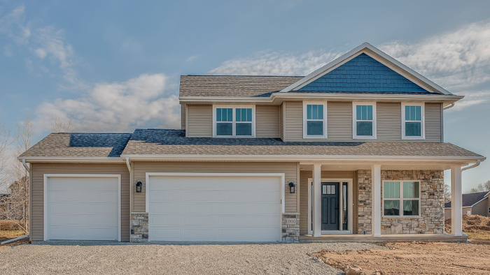 two-story home