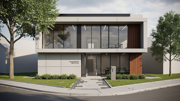 small commercial building