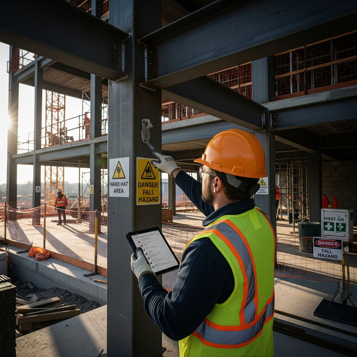 contractor at job site