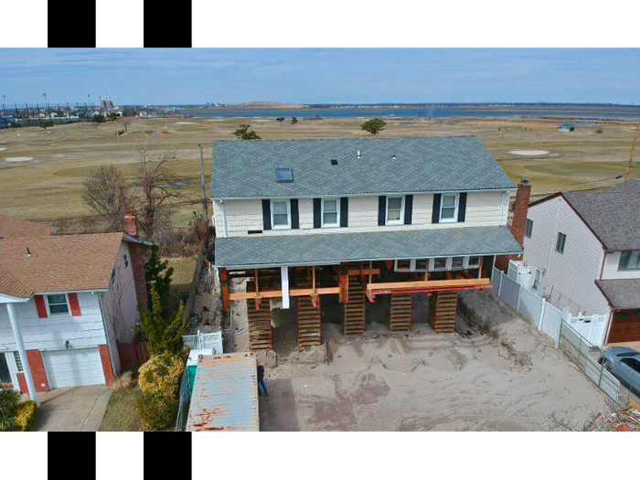 a NJ home lifted
