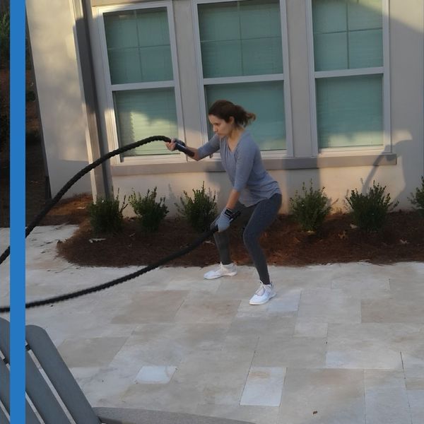 A Phenom Trainers client working out.