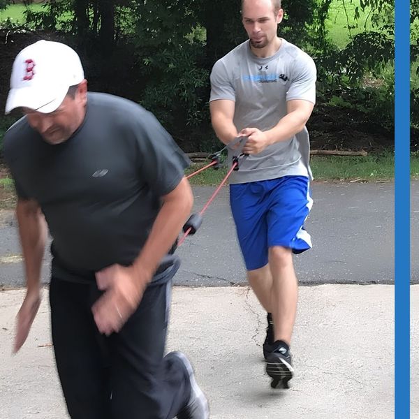 A Phenom Trainers client working out.
