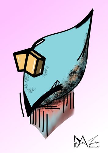 Shaped like water, this chameleon takes on the shape and color of its environment as it suits him. ShIFter