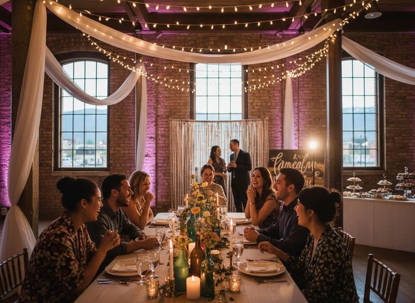 Friends and Family Gather for a Festive Dinner