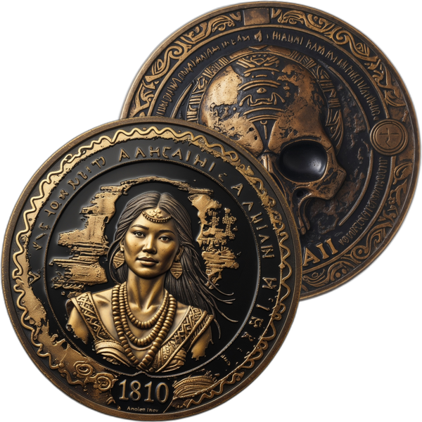 front and back of Hawaii coin