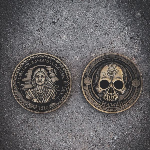 Hawaiian Islands Collectible Coin