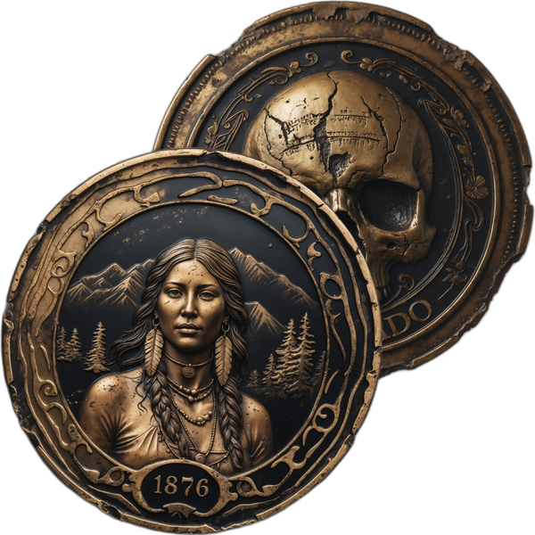 front and back of Colorado coin