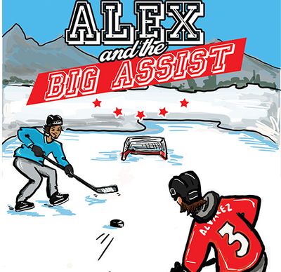 Illustration of Alex and the big assist 