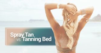 Spray Tan vs Tanning Bed