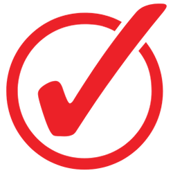 Icon of a check mark