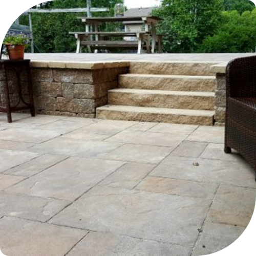 paved patio 