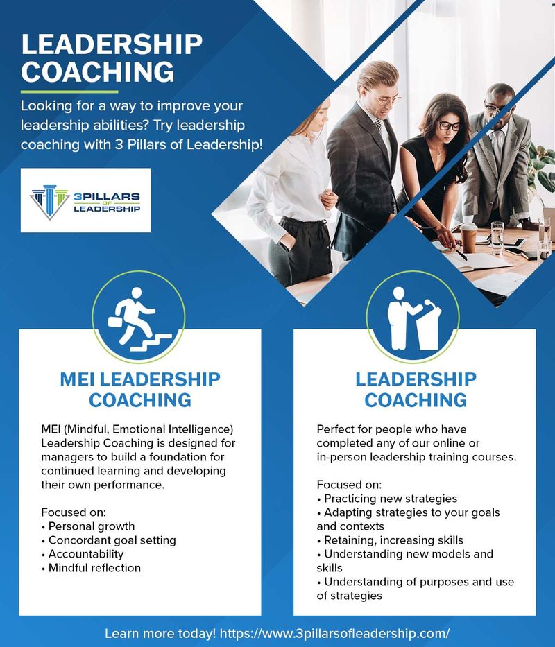 Mindful Leadership Coaching - 3 Pillars of Leadership