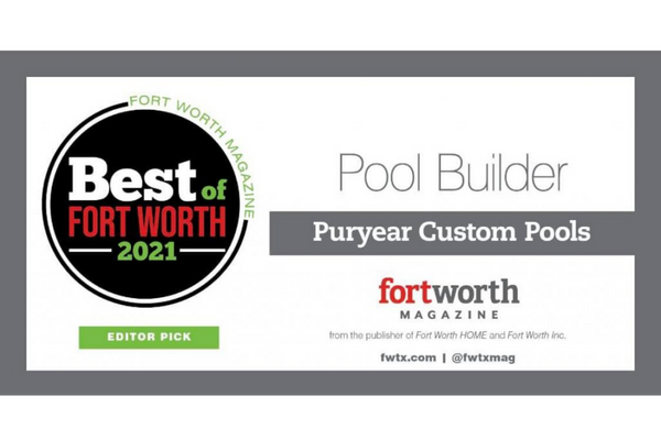 "Best Of Ft Worth" award 2008, 2009, 2010, 2018 and 2021