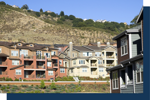 Various apartment buildings Various apartment buildings