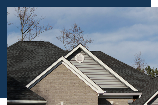 Asphalt residential roof