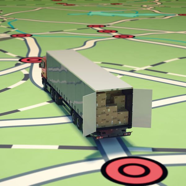 delivery truck gps