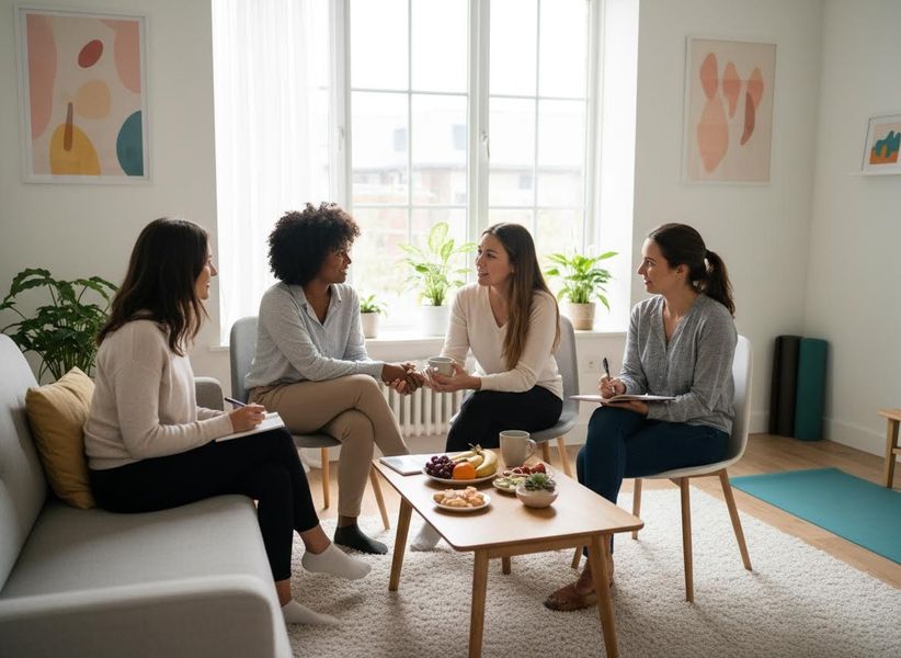 Diverse Women's Group Meeting