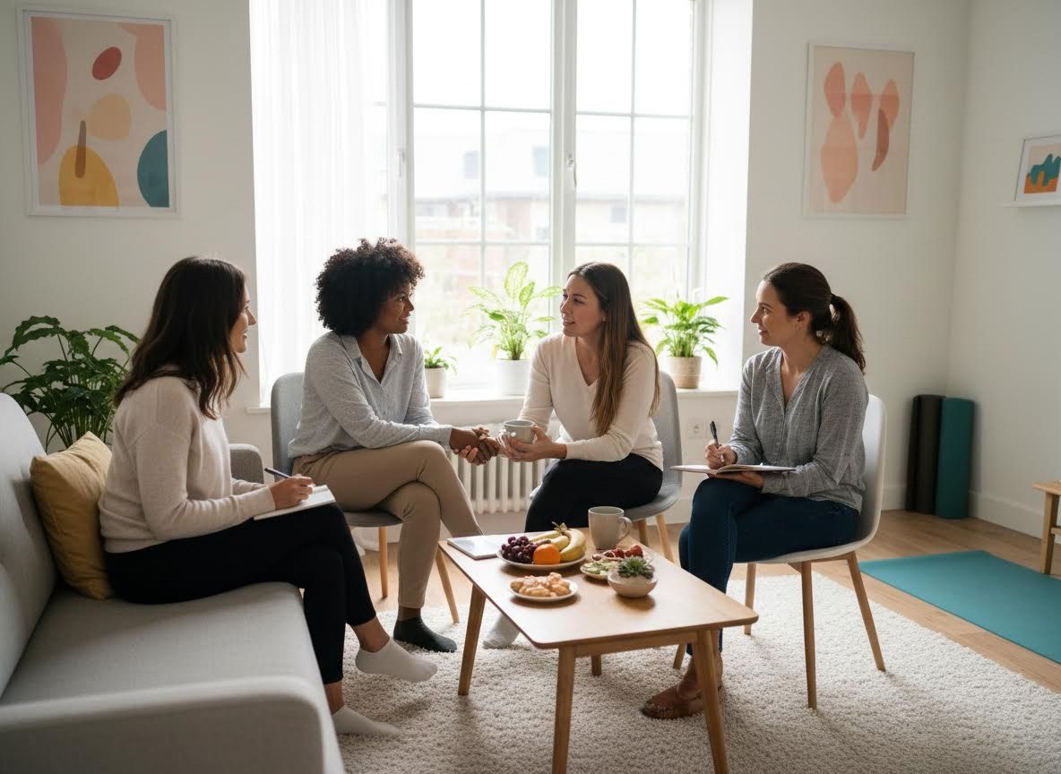 Diverse Women's Group Meeting