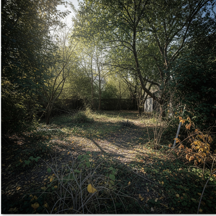 Overgrown Yard