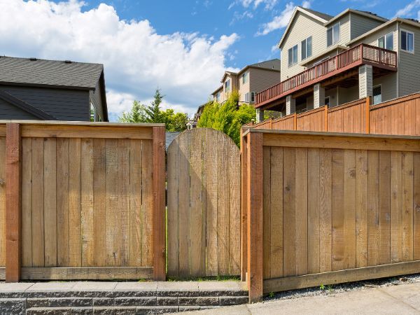 A constructed fence