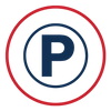 Paved heavy-truck parking icon