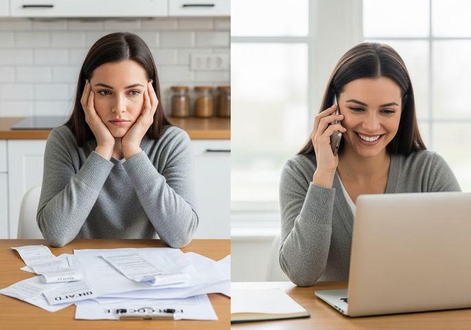 Woman's Transformation: From Financial Stress to Solution