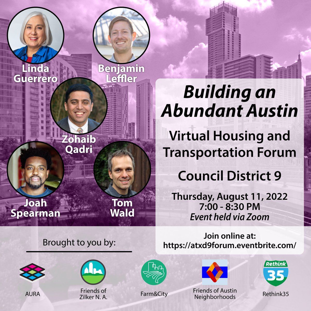 Austin City Council District 9 Candidates 2022