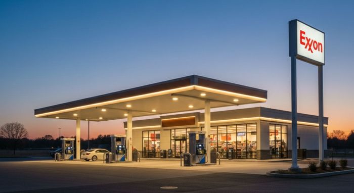 Exxon Gas station