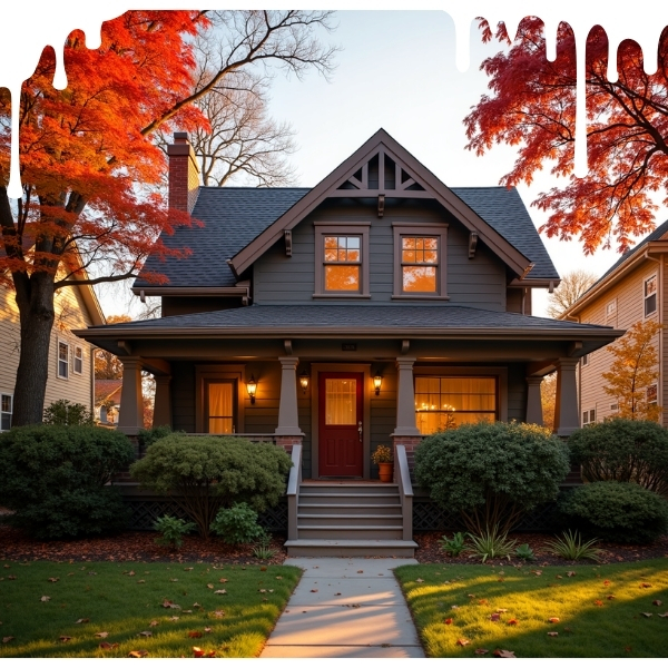 a painted home in Chicagoland