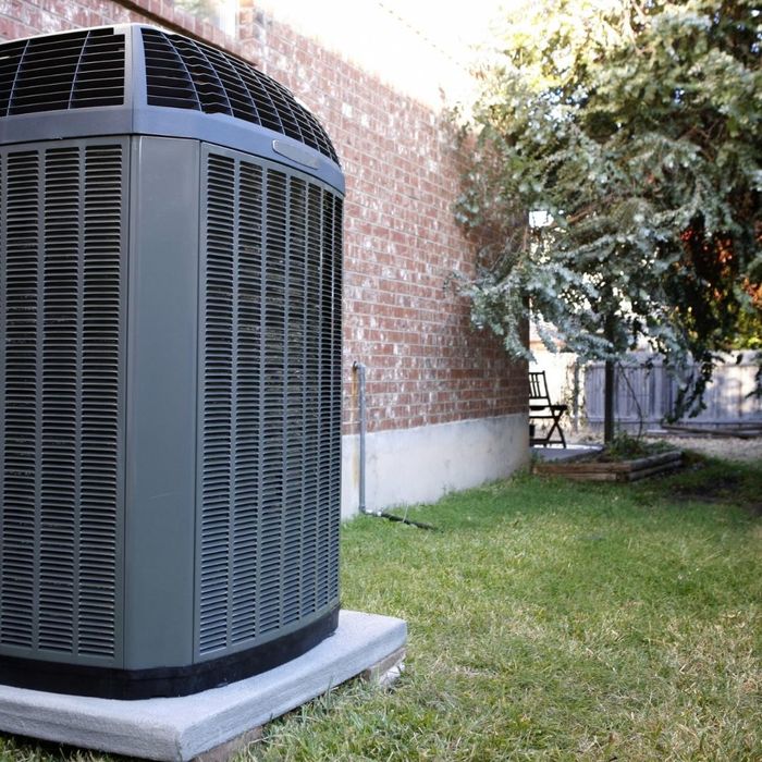 image of an outdoor AC unit