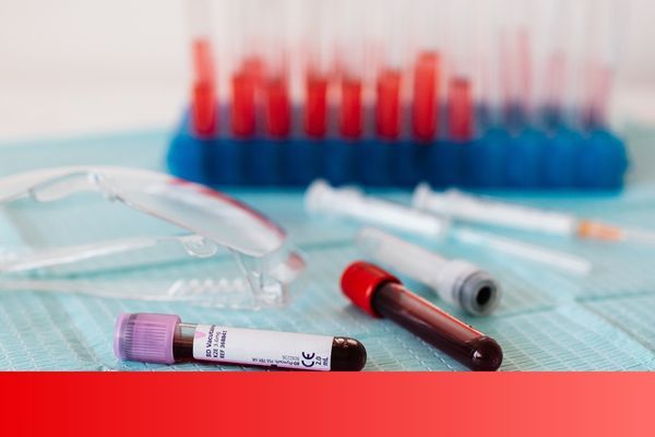 vials of blood