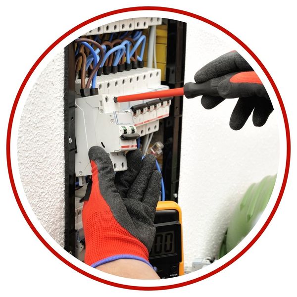 commercial panel breaker being replaced commercial panel breaker being replaced