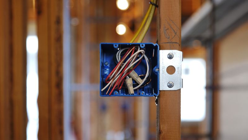 electrical box in a renovation