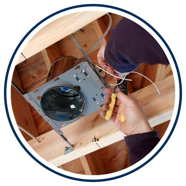 light fixture installation