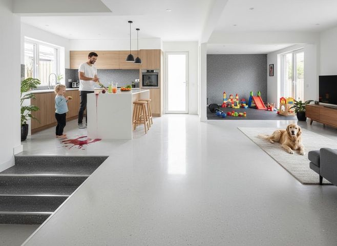 Everyday Scene in a Contemporary Home