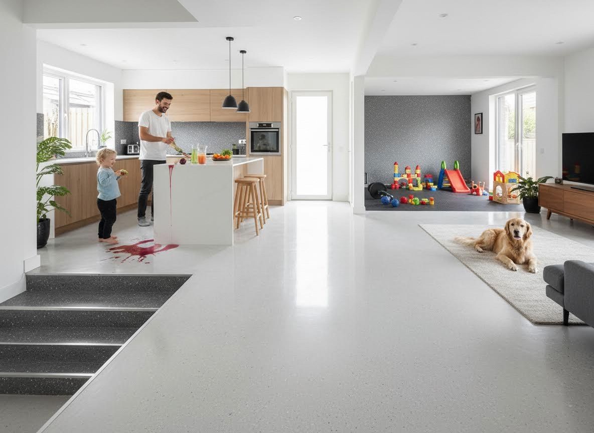 Everyday Scene in a Contemporary Home
