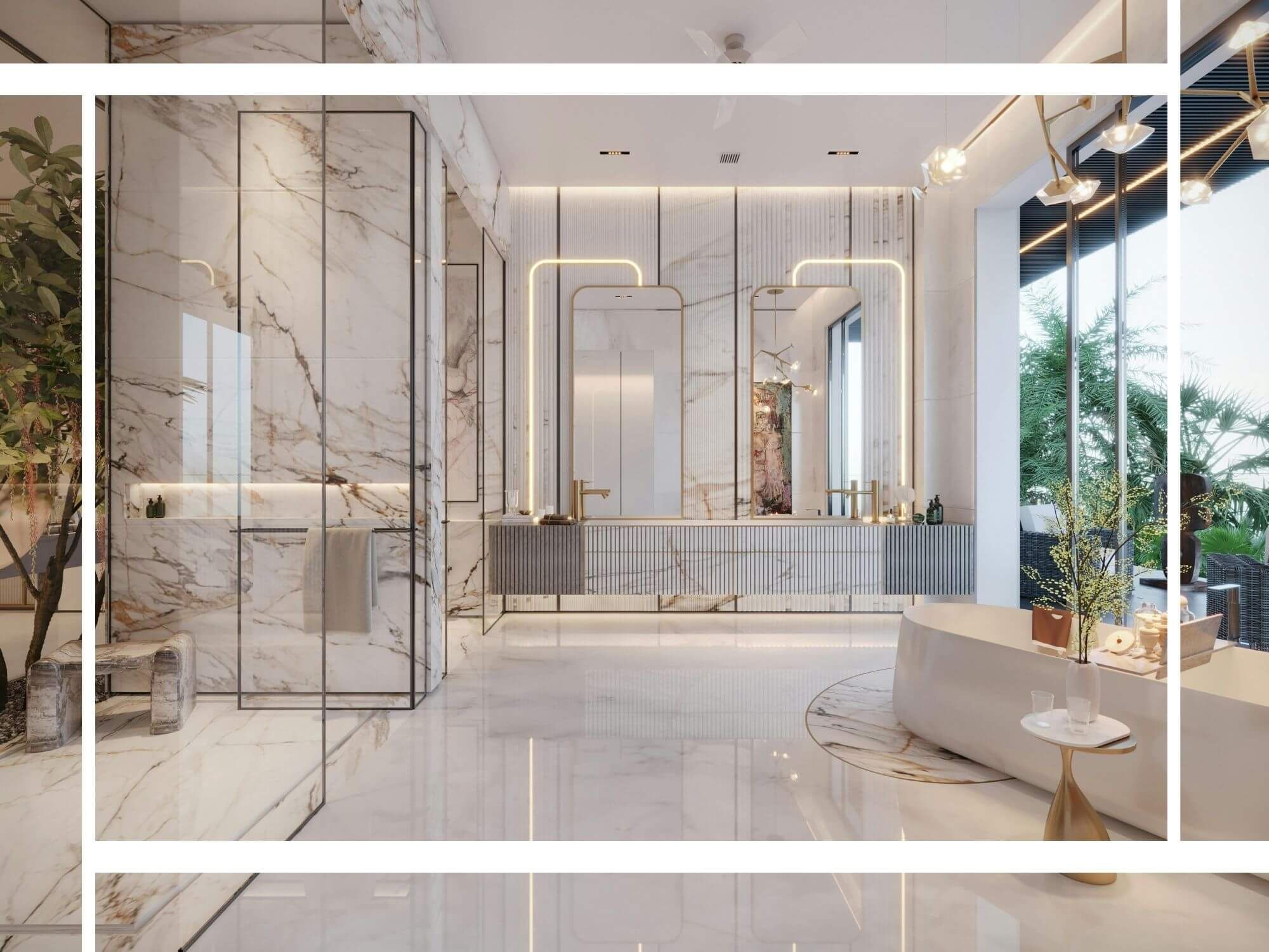 luxury bathroom
