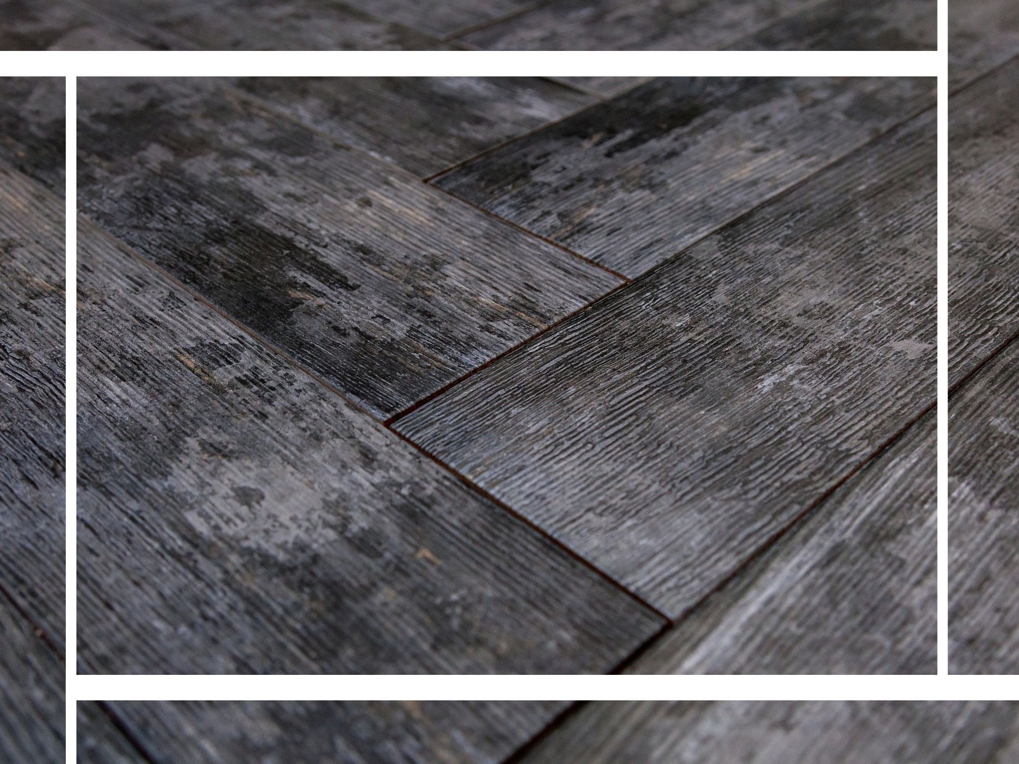 close-up of vinyl plank flooring