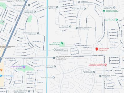 J Martin Wealth Maricopa Office Location Map