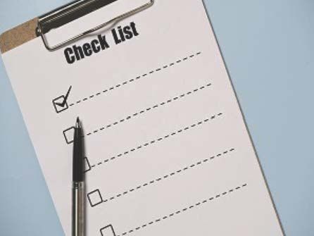 Monthly Financial Security Checklist